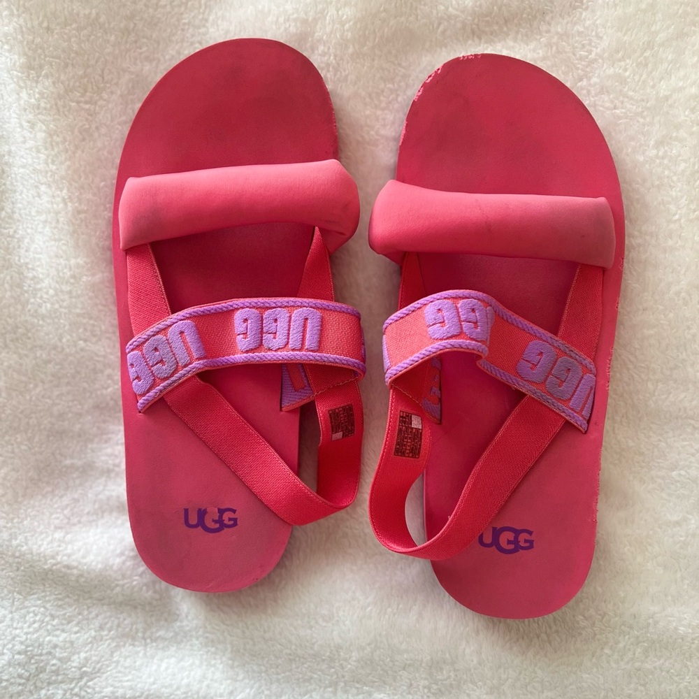 UGG Bright Pink Sandals